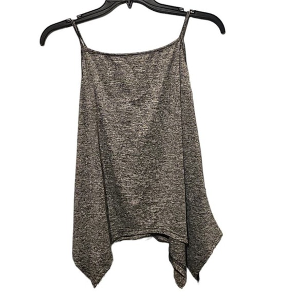 Tank Top with Spaghetti Straps Charcoal Large - Picture 2 of 3